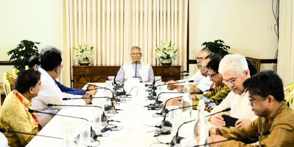 ভারতীয় আধিপত্যবাদের সংকট ও নির্বাচনের সময় নিয়ে প্রধান উপদেষ্টার বক্তব্য