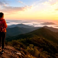 nature and mountain