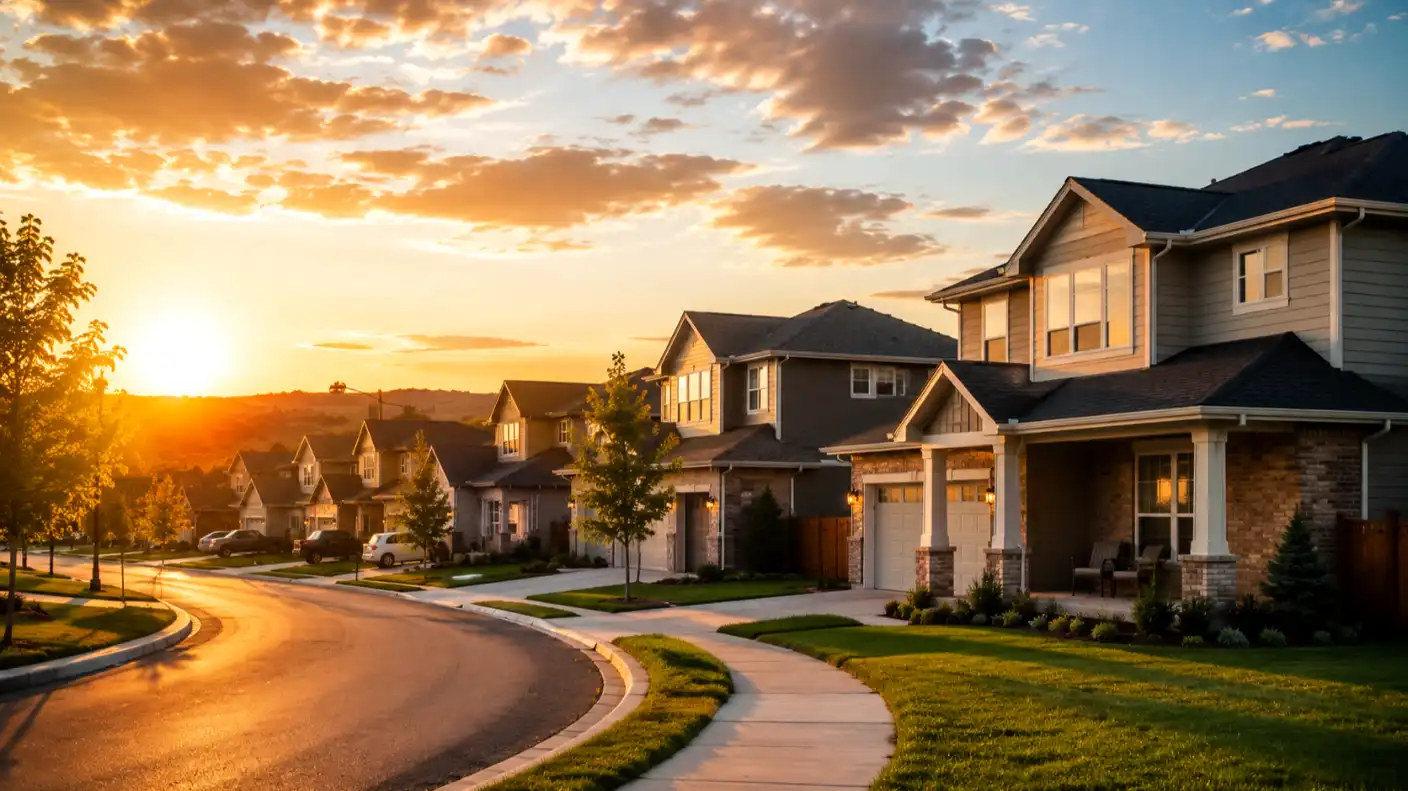 Suburban and housing