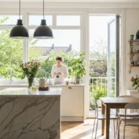 Refreshing and restorative break at home