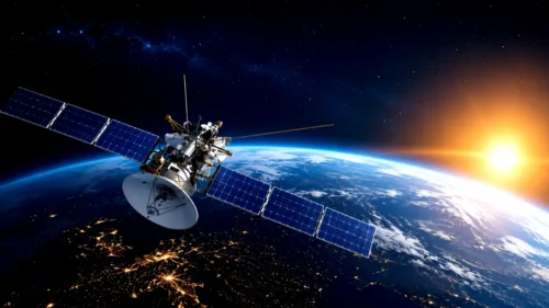 Space satellite