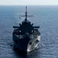 US warships