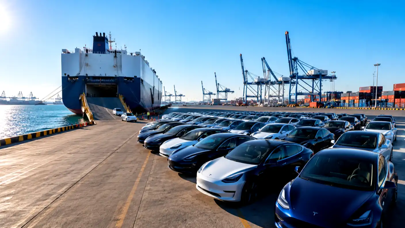 Vehicles export