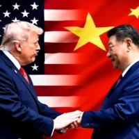 Xi Jinping and Donald Trump