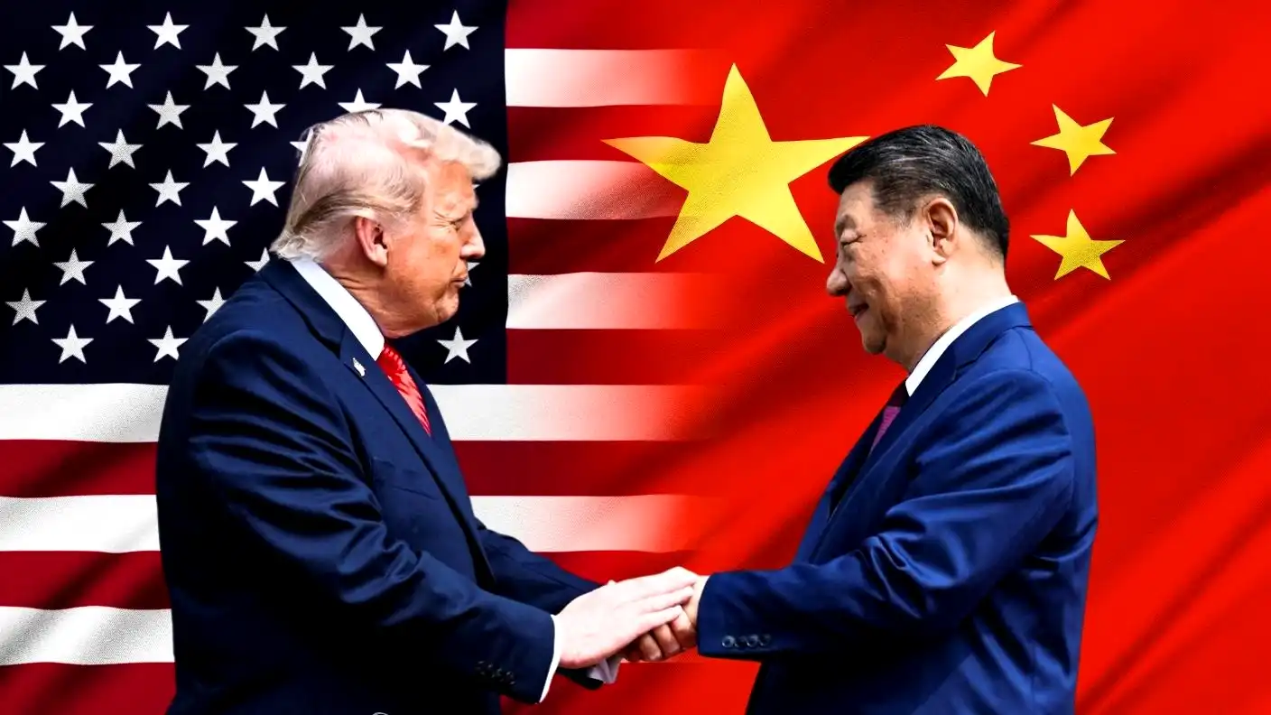 Xi Jinping and Donald Trump