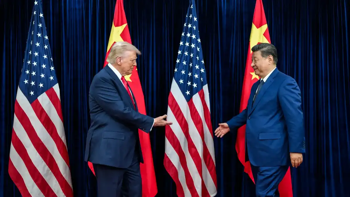 Xi Jinping and Donald Trump