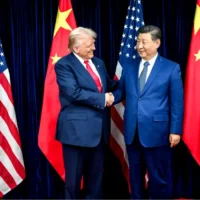 Xi Jinping and Donald Trump